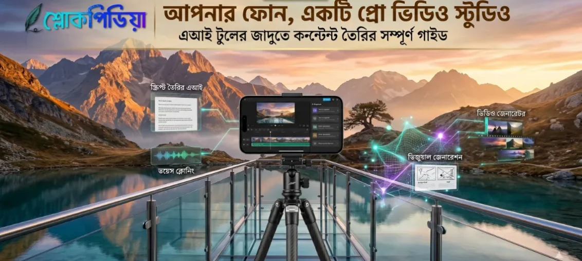 মোবাইল দিয়ে এআই ভিডিও তৈরি করার উপায়: এআই জেনারেটেড কন্টেন্ট তৈরির সম্পূর্ণ গাইড