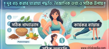 দুধ বড় করার ঘরোয়া পদ্ধতি, ছোট স্তন বড় করার উপায়, ব্রেস্ট সাইজ বৃদ্ধির ব্যায়াম, তেল, খাবার, পাম্প মেশিন ও প্রাকৃতিক সমাধান সম্পর্কে বিস্তারিত জানুন।