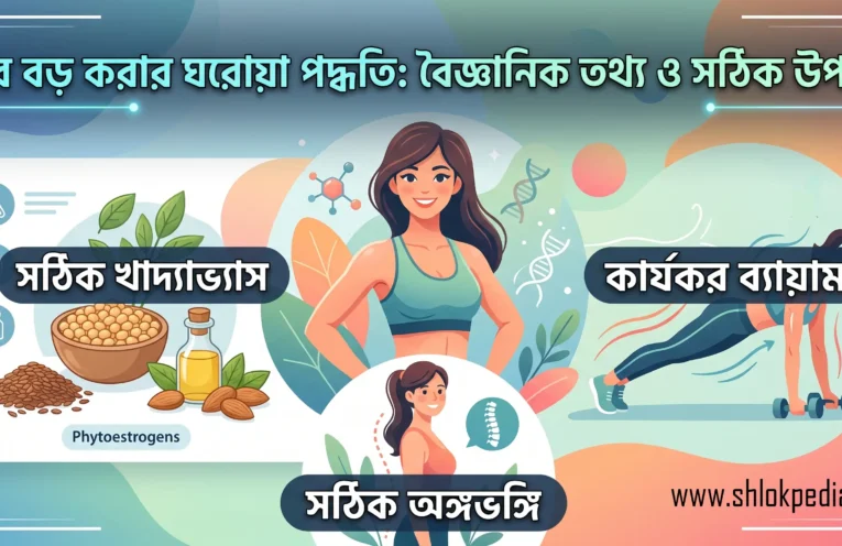 দুধ বড় করার ঘরোয়া পদ্ধতি, ছোট স্তন বড় করার উপায়, ব্রেস্ট সাইজ বৃদ্ধির ব্যায়াম, তেল, খাবার, পাম্প মেশিন ও প্রাকৃতিক সমাধান সম্পর্কে বিস্তারিত জানুন।