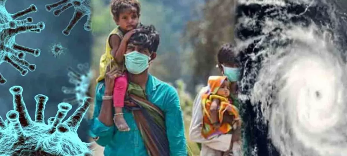 করোনা আমফান ও পরিযায়ী শ্রমিক