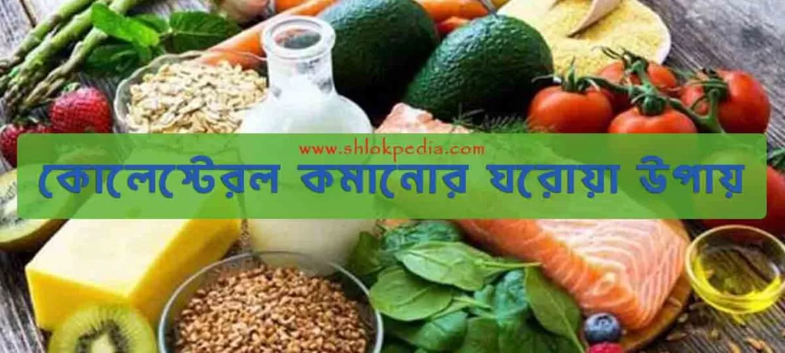 কোলেস্টেরল কমানোর ঘরোয়া উপায়